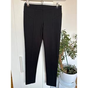 Theory Women's Black Quinna Rave Legging Pants, Pants, Size S, EUC